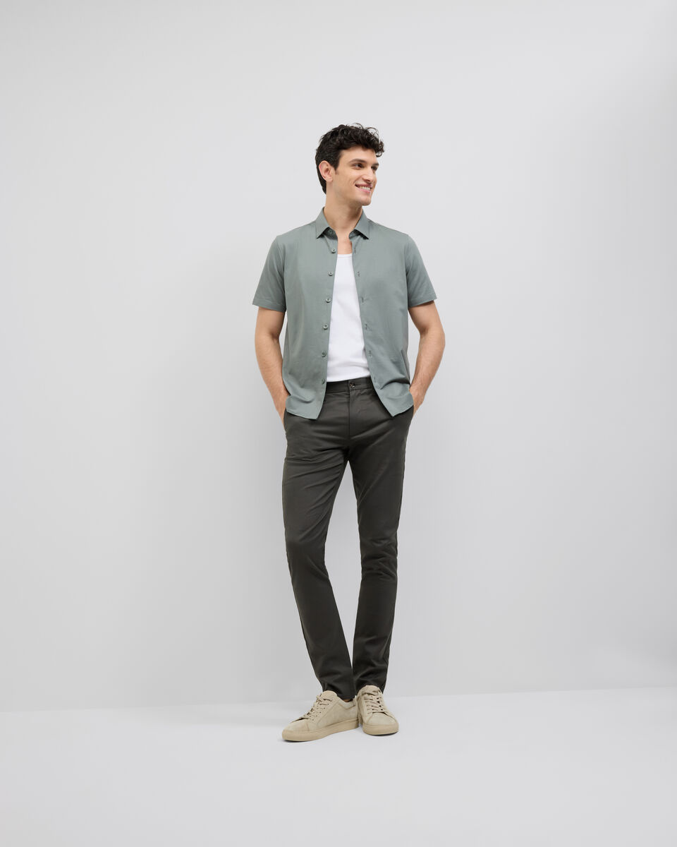 Travel Performance Short Sleeve Shirt, Sage, hi-res